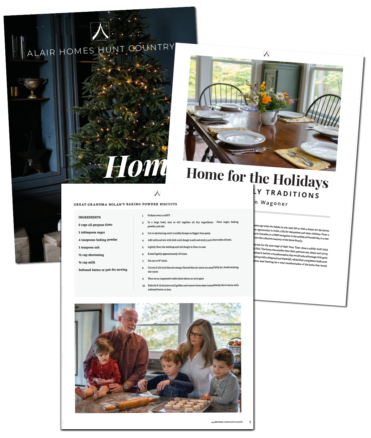 Alair Homes Hunt Country Quarterly Magazine Pages